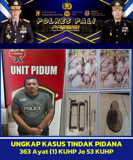 Sedang Jalani Hukuman di Lapas, Warga di Pali Kembali Terlibat Kasus Curat
