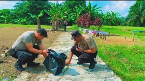 MenyambutbHUT Bhayangkara ke 78, Polsek Muara Lakitan Lakukan Koorve Tempat Ibadah