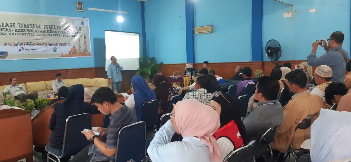 Kuliah Umum Hulu Migas SKK Migas KKKS wilayah sumatera Selatan bersama Universitas Sjakhyakirti