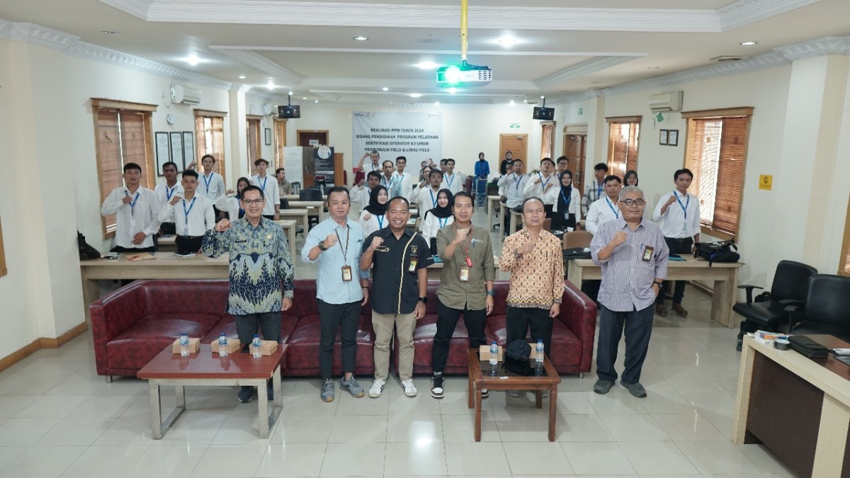 PEP Prabumulih Field Adakan Pelatihan Sertifikasi K3 Umum