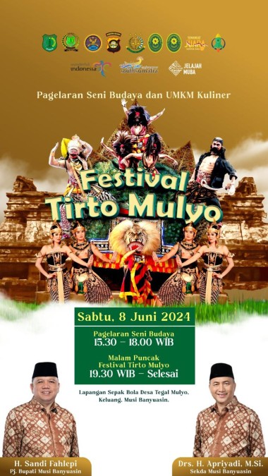 Bentuk Apresiasi Terhadap Desa Wisata, Pemkab Muba Bakal Gelar Acara Festival Tirto Mulyo