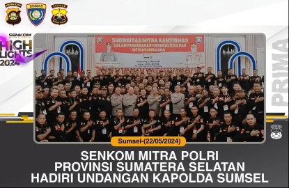 Wakapolda Sumsel Apresiasi Keaktifan Mitra Polri Senkom