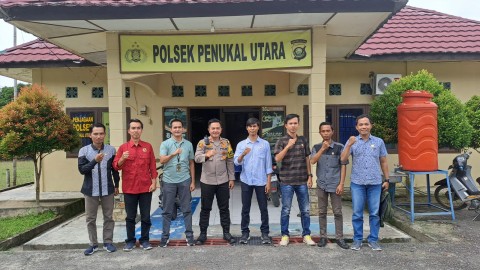 Jelang Pilkada Pali 2024, Komisioner PPK Kunjungi Polsek Penukal Utara