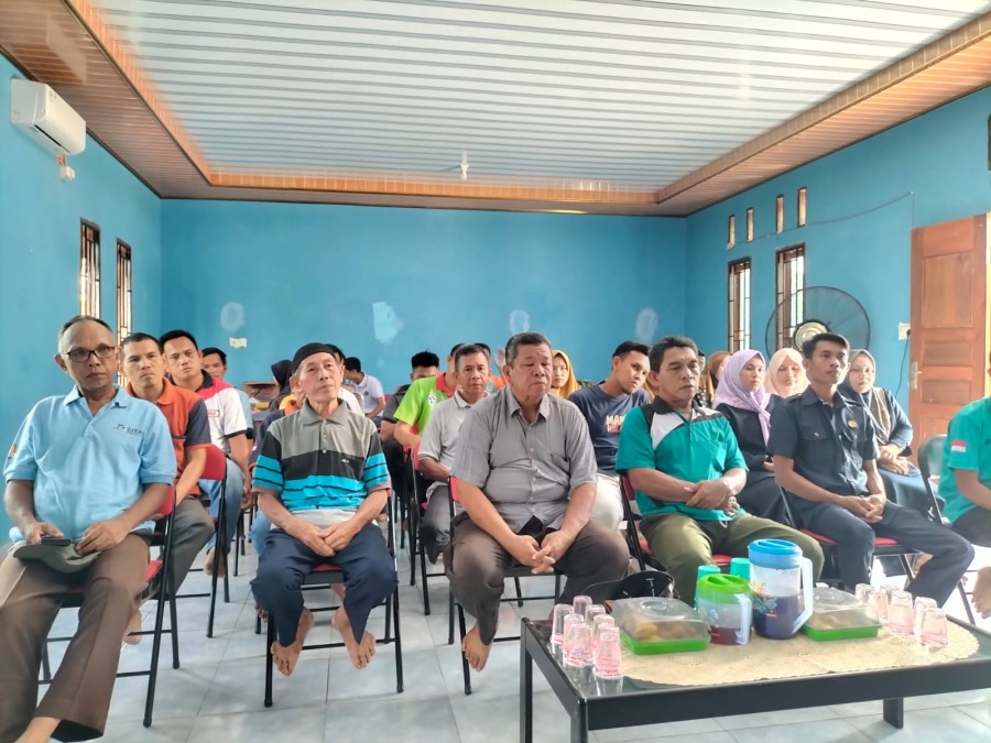 Polsek Talang Ubi Bersama Warga Beruge Darat Lakukan Jumat Curhat