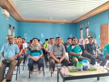 Polsek Talang Ubi Bersama Warga Beruge Darat Lakukan Jumat Curhat