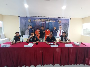 Polda Sumsel Kembali Ringkus Komplotan Debt Collector yang Tarik Paksa Mobil Debitur Menunggak Angsuran