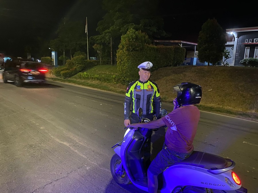 Polres Pali Gelar Patroli Malam