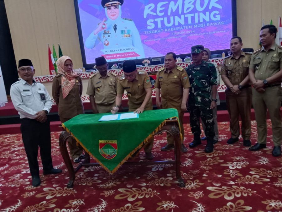 Bupati Musi Rawas Komitmen Turunkan Angka Stunting