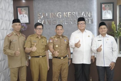 Persiapan Pelepasan Calon Jamaah Haji Kabupaten Empat Lawang, Pj Bupati Terima Audiensi Kemenag