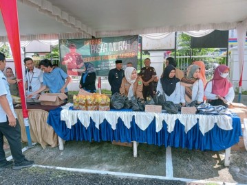 Kejari dan Pemkab Empat Lawang Gelar Gerakan Pangan Murah demi Bantu Masyarakat Jelang Lebaran