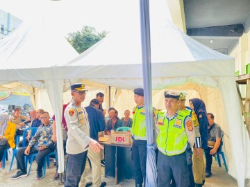 Penghitungan Suara Ulang Di 6 TPS, Kapolres Lahat Nyatakan Polri Siap Kawal dan Jamin Keamanan