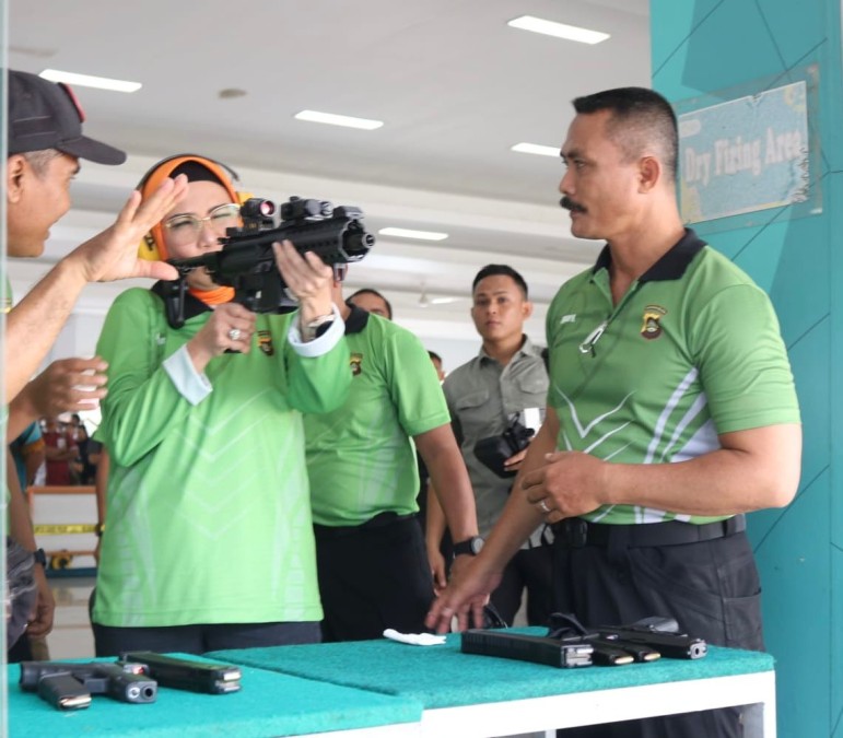 Kapolda Sumsel Irjen A Rachmad Wibowo Buka Lomba Kejuaraan Menembak Hari Bhayangkara Ke 78