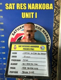 Pengedar Narkoba Diringkus Didekat Kantor Desa Air Itam