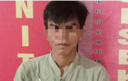 Penganiaya Satu RT Desa Sumberejo Ditangkap Polsek Talang Ubi