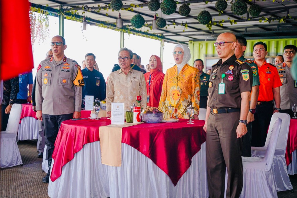 Silaturahmi Forkopimda, Kementerian dan Non Kementerian, Lembaga. Kapolda Irjen A Rachmad Wibowo : Amanah UUD Sudah Dilakukan Oleh TNI