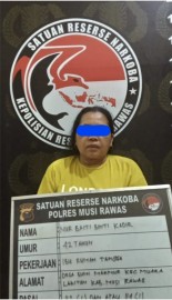 IRT di Musi Rawas Simpan Sabu Bawah Kasur