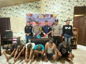 Operasi Sikat Musi I 2024, Polsek Penukal Abab Ungkap Kasus 6 Non Target Operasi