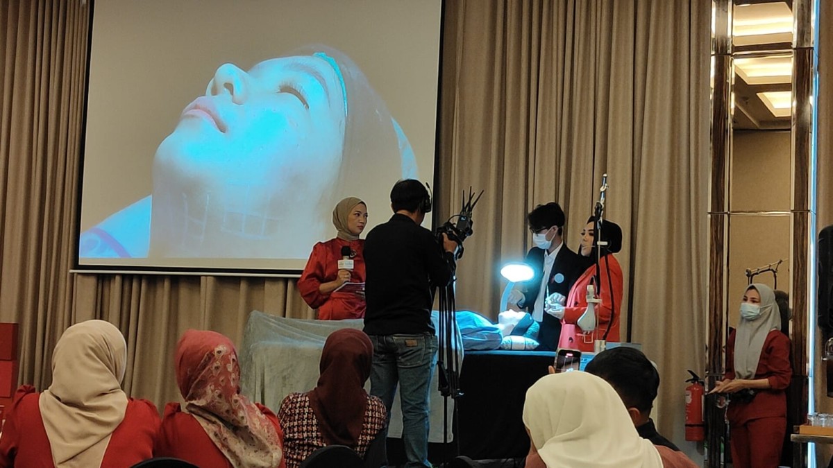STI Kenalkan Dua Produk Kepada Dokter Aesthetic di Palembang, Ini Produknya