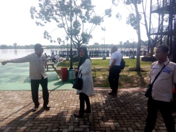 Ketua SMSI Sumsel Kunjungi Destinasi Wisata Danau Aur, Ini Dia yang Perlu Perbaiki