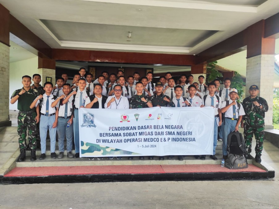 Sosialisasi Hulu Migas Melalui Pendidikan Dasar Bela Negara