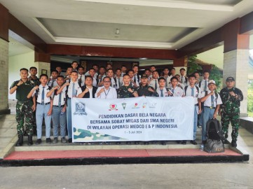 Sosialisasi Hulu Migas Melalui Pendidikan Dasar Bela Negara