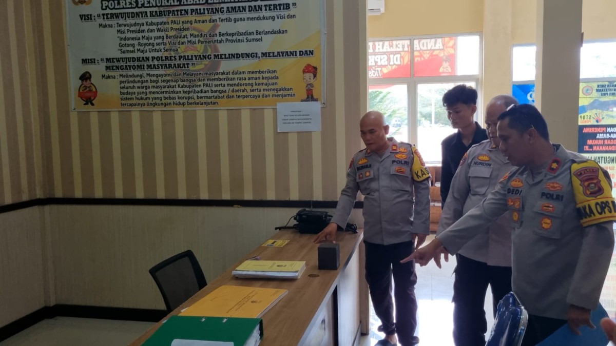 Tingkatkan Pelayanan Lebih Baik, Polres Pali Terus Berbenah Diri