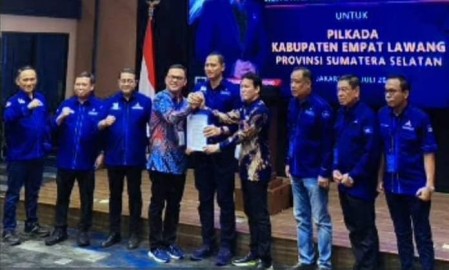 Demokrat dan Gerindra Resmi Usung Pasangan Joncik Muhammad – Arifa’i Maju Pilkada Empat Lawang 2024