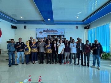 Jhon Heri Lantik Pengurus Serikat Media Siber Indonesia (SMSI) Pagaralam