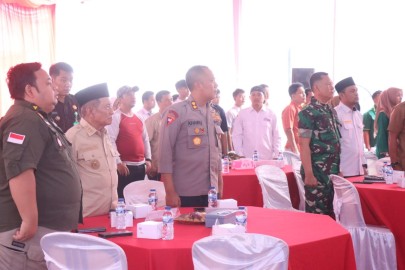 Menuju Pilkada Pali 2024 Bermartabat, Kapolres Pali Hadiri FGD di KPU