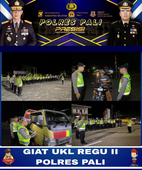 Cegah Berbagai Penyakit Masyarakat, Polres Pali Gelar KRYD