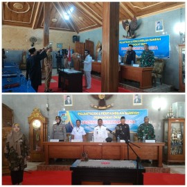 Pelantikan Sekdes Gesikan Berjalan Lancar, Kades Berharap Bisa Maksimalkan Pelayanan Masyarakat