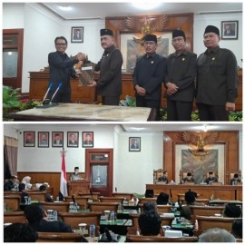 Rapat Paripurna DPRD Tulungagung Setujui Ranperda Menjadi Perda APBD TA 2024