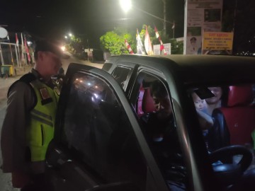 Polsek Talang Ubi Gelar Razia Terpadu