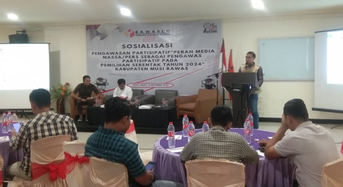Bawaslu Musi Rawas Gandeng Media Kawal Pilkada Serentak 2024