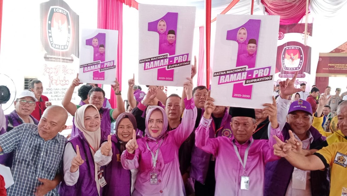 Dapat Nomor Urut HOKI 1, Ratna : Dimana-mana yang Menang Nomor Satu