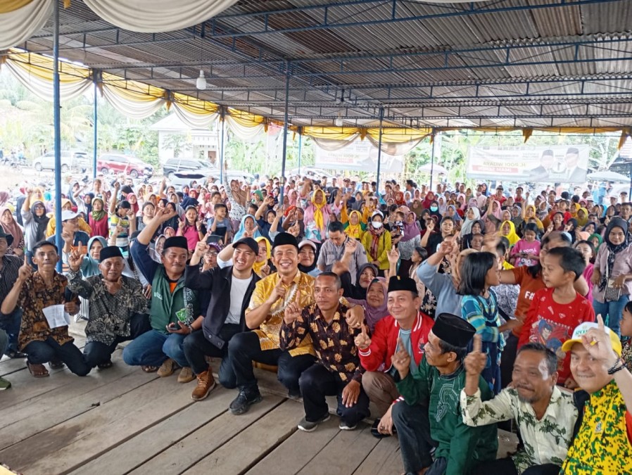 Masyarakat Marga Bakti dan Marga Rejo Sepakat Menangkan ROIS