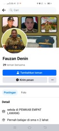 Beredar Akun Palsu PJ Bupati Empat Lawang, Masyarakat Diminta Jangan Tertipu