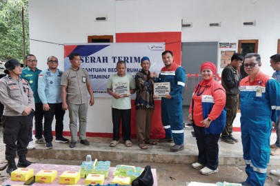 Peduli Sesama, PT Pertamina EP Limau Field Realisasikan Program Bedah Rumah