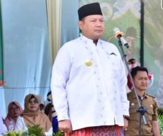 Pjs. Bupati Musi Rawas Deva Octavianus Pimpin Upacara Peringatan Hari Santri Nasional 2024