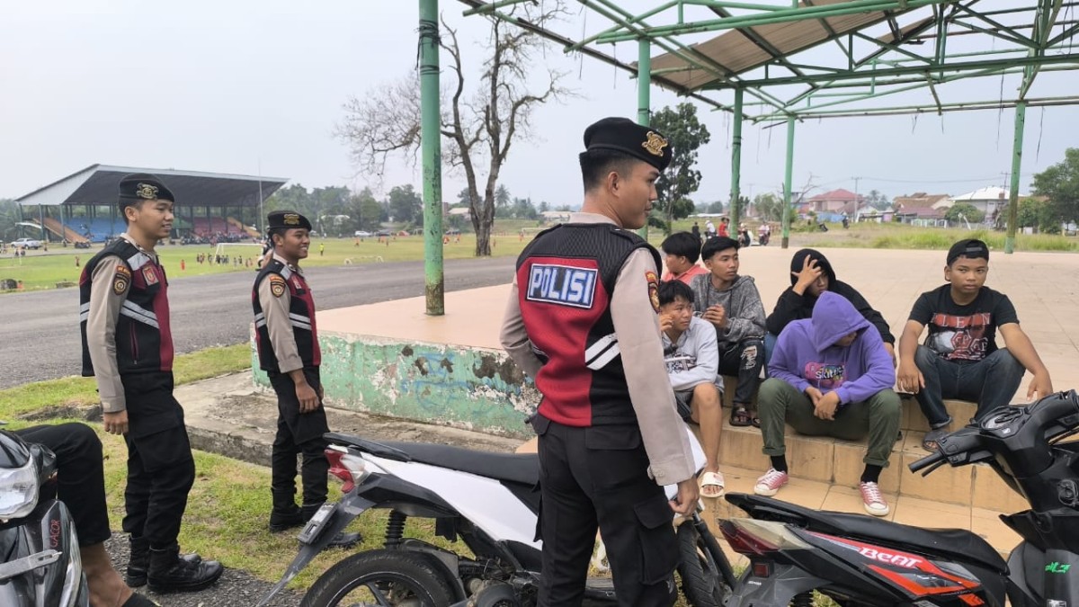 Laksanakan Patroli Pagi Hari Satuan Samapta Ciptakan Situasi Kondusif Di PALI