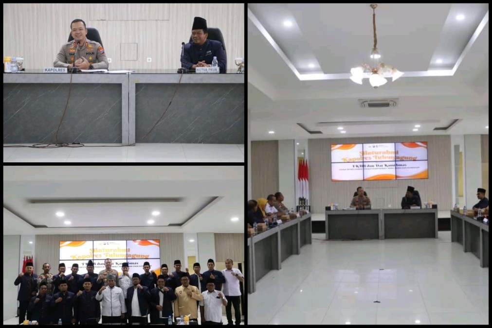 Pererat Sinergitas, Kapolres Tulungagung Silaturahmi Dengan FKUB dan Da’i Kamtibmas