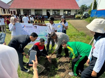 Gerakan Penghijauan 2024, PHE Jambi Merang Tanam 4.600 Pohon Bersama Generasi Muda dan Masyarakat