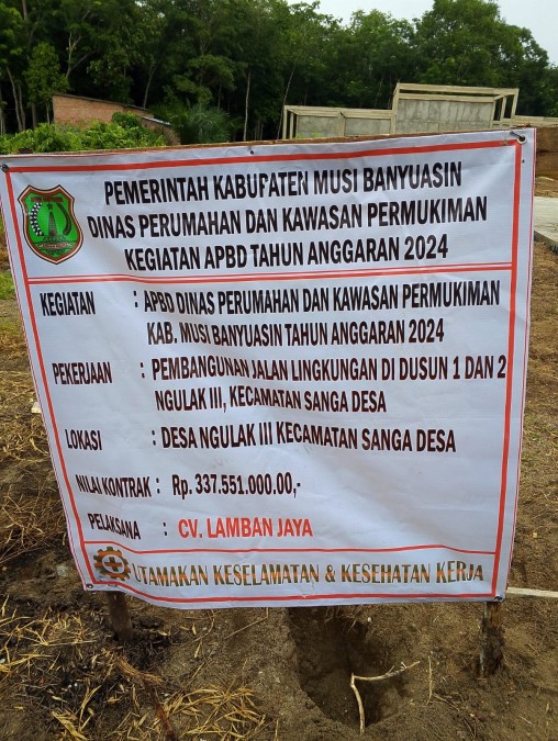 Disoal Warga, Proyek Pembangunan Jalan Lingkungan Desa Ngulak 3 Tidak Sesuai Perencanaan, Malah Dibuat Ngecor Lapangan