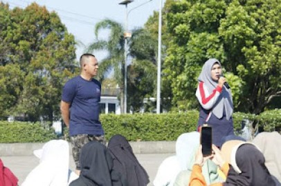 Semangat Kebersamaan di Kegiatan Senam Pagi dan Bina Rohani ASN Pemkab Empat Lawang