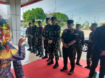 Pj Bupati Empat Lawang Dampingi Tim Masev Mabes TNI AD Tinjau TMMD