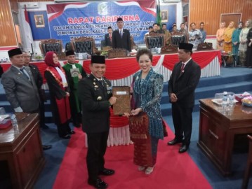 Pj Bupati Empat Lawang Hadiri Pelantikan Pimpinan DPRD Empat Lawang