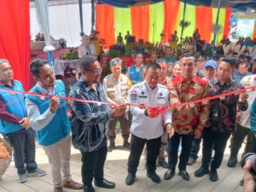 Pj Bupati Empat Lawang Resmikan Gardu Induk Empat Lawang