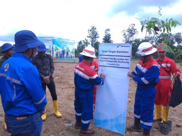 Pertamina Pendopo Field Siap Mencapai Net Positive Impact (NPI) Biodiversity melalui Kegiatan Penanaman Pohon