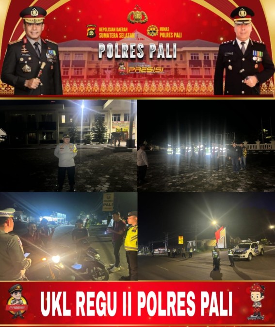 Jelang Tahun Baru, Polres PALI Tingkatkan Keamanan Melalui KRYD