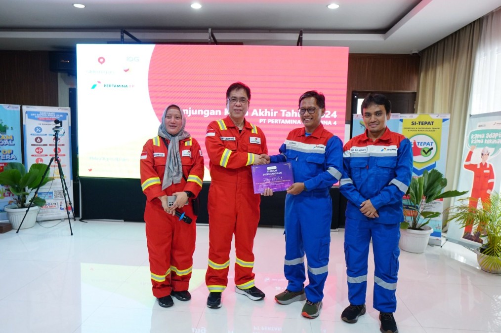 Pertamina Hulu Rokan Zona 4 Raih Penghargaan Kinerja Terbaik di Bidang Subsurface dan Drilling dari SKK Migas